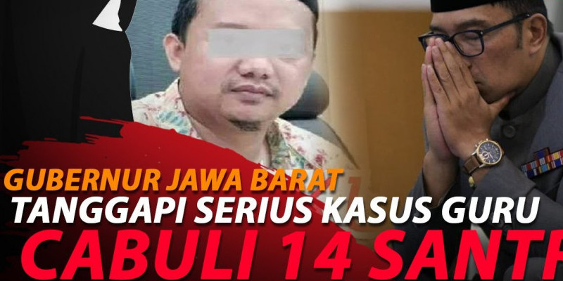 RIDWAN KAMIL: BIADAB, TAK BERMORAL, HUKUM SEBERAT-BERATNYA