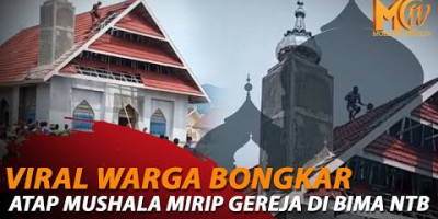 DOSA KAH JIKA MEMBANGUN MASJID MENYERUPAI GEREJA