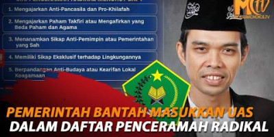 KEMENAG: KITA TAK PERNAH KELUARKAN DAFTAR USTADZ RADIKAL