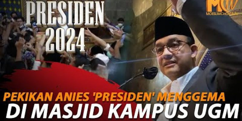 Ceramah di Masjid UGM, Anies Diserbu Jamaah