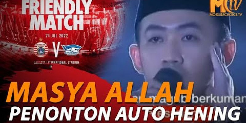 Suara Adzan Ustadz Syam Bergema di JIS