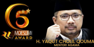 Yaqut Cholil Qoumas Pemenang MC Award 5 Kategori Minister Of Good Performance