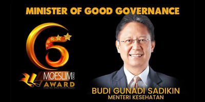 Budi Gunadi Sadikin Pemenang MC Award 5 Kategori Minister Of Good Performance