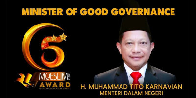 Muhammad Tito Karnavian Pemenang MC Award 5 Kategori Minister Of Good Performance