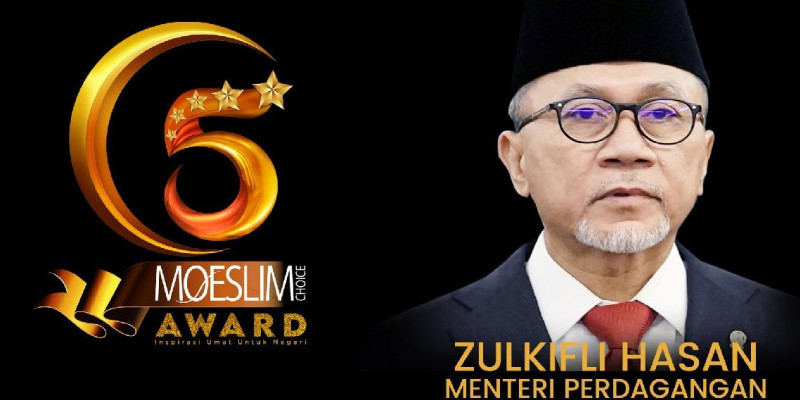 Zulkifli Hasan Pemenang MC Award 5 Kategori Minister Of Good Performance
