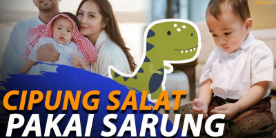 Rayyanza Cipung Belajar Salat