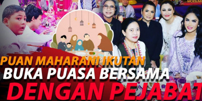 Meski Dilarang, Krisdayanti dan Puan Maharani Tetap Buka Puasa Bersama