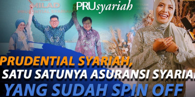 Rp 1,7 Triliun Dicairkan di Milad Pertama Prudential Syariah