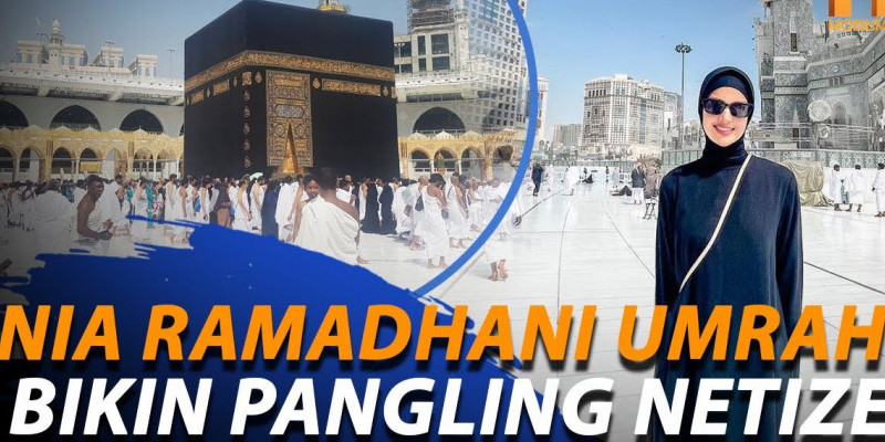 Tampil Berhijab, Nia Ramadhani Panen Doa Saat Umrah