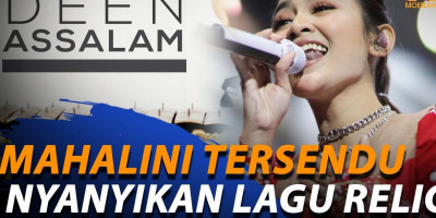 Bikin Merinding! Mahalini Nyanyikan Lagu Deen Assalam