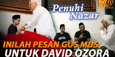 Penuhi Nazar, David Ozora Sowan ke Gus Mus