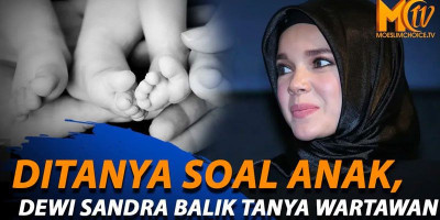 Dewi Sandra Ngegas Ditanya Soal Anak